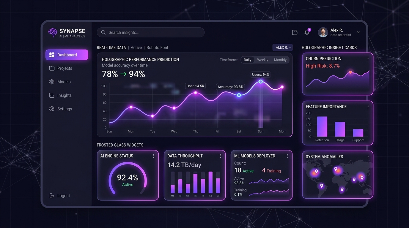 Synapse AI Analytics Dashboard